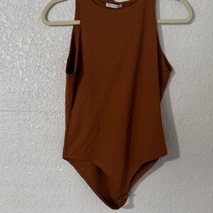 ReoRia Tan Sleeveless Top